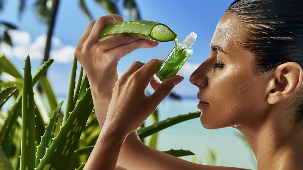 aloe vera para después del sol